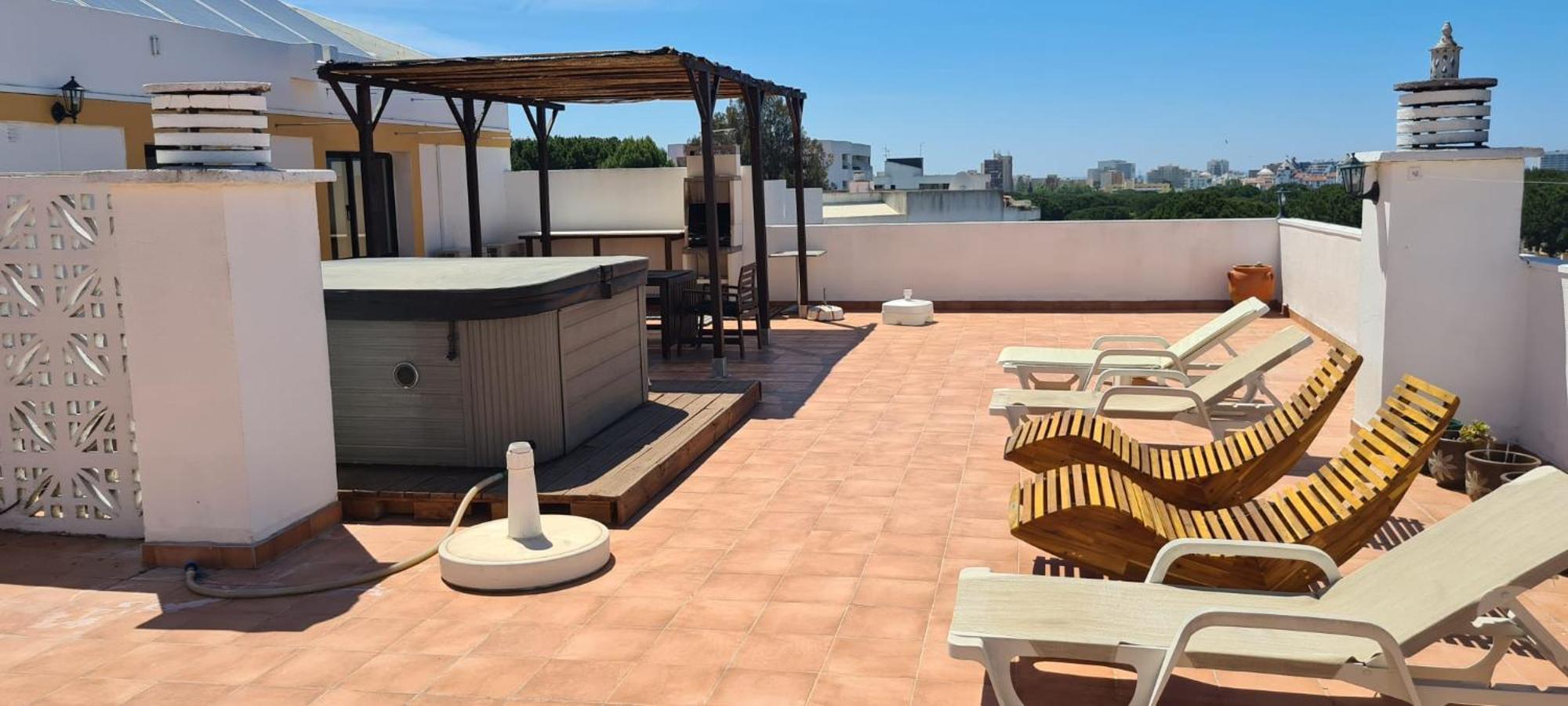 Penthouse With Panoramic View Appartement Vilamoura Buitenkant foto